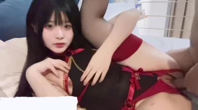 超级可爱的乖小狗，穿上黑丝被主人操到投降